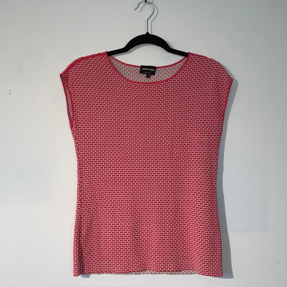 Giorgio Armani Printed Top- size 44